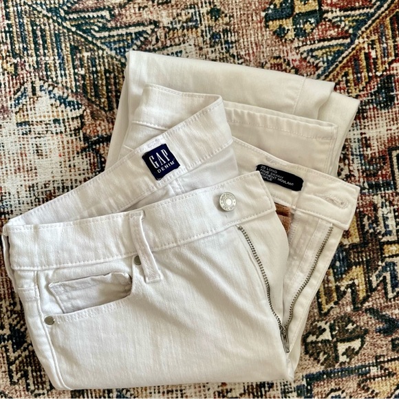GAP White True Skinny Jeans High-Rise - Picture 8 of 8
